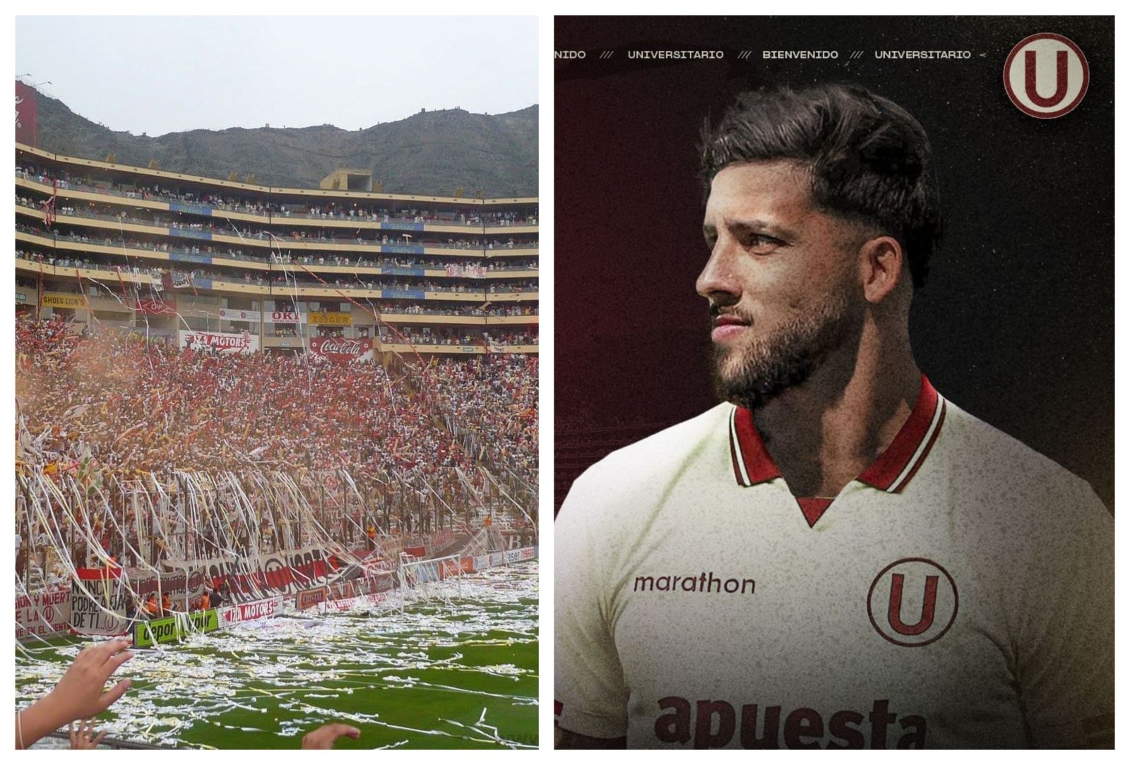 El defensor argentino de 31 años expresó su enorme satisfacción por llegar a la ‘U’ y agradeció las muestras de cariño en sus primeros días como jugador crema.