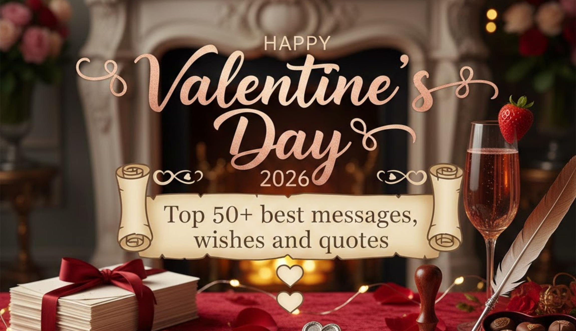 This Valentine's Day 2026, you can dedicate one of these 50 phrases, messages, and wishes to that very special person in your life. (Photo: Image created by Depor using Gemini AI)