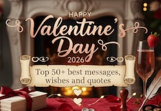 Happy Valentine’s Day 2026: Top 50+ best messages, wishes and quotes to share with your loved ones