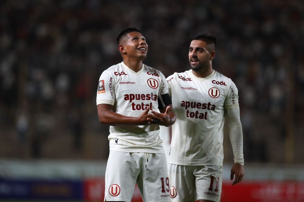 Edison Flores se refirió al gol que anotó para la victoria de Universitario sobre Municipal. (Foto: Leonardo Fernández/GEC)