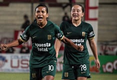 Noche blanquiazul: Alianza Lima venció 2-0 a Universitario en la final de ida en la Liga Femenina