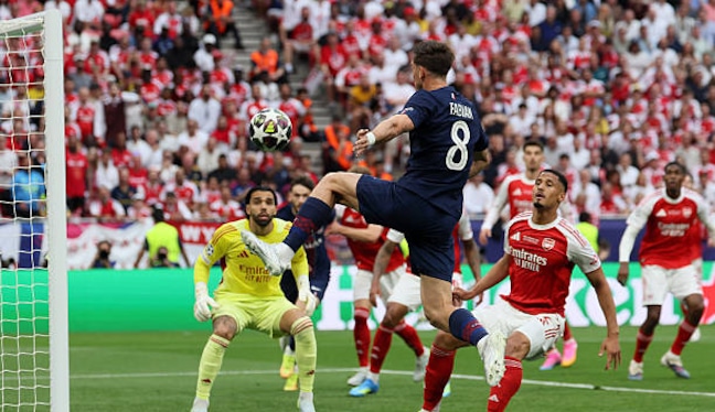 PSG vs. Arsenal se enfrentaron por la final de la Champions League. (Foto: Getty Images)