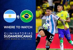 Where to watch Argentina vs. Brazil in the USA | 2026 World Cup Qualifiers