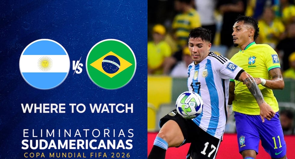 Argentina vs Brazil en vivo: cómo ver el partido de la clasificación para la Copa Mundial 2026 en EE. UU.