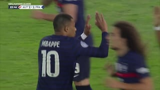 Imparable: Mbappé anota el gol del 1-1 de Francia vs Austria [VIDEO]