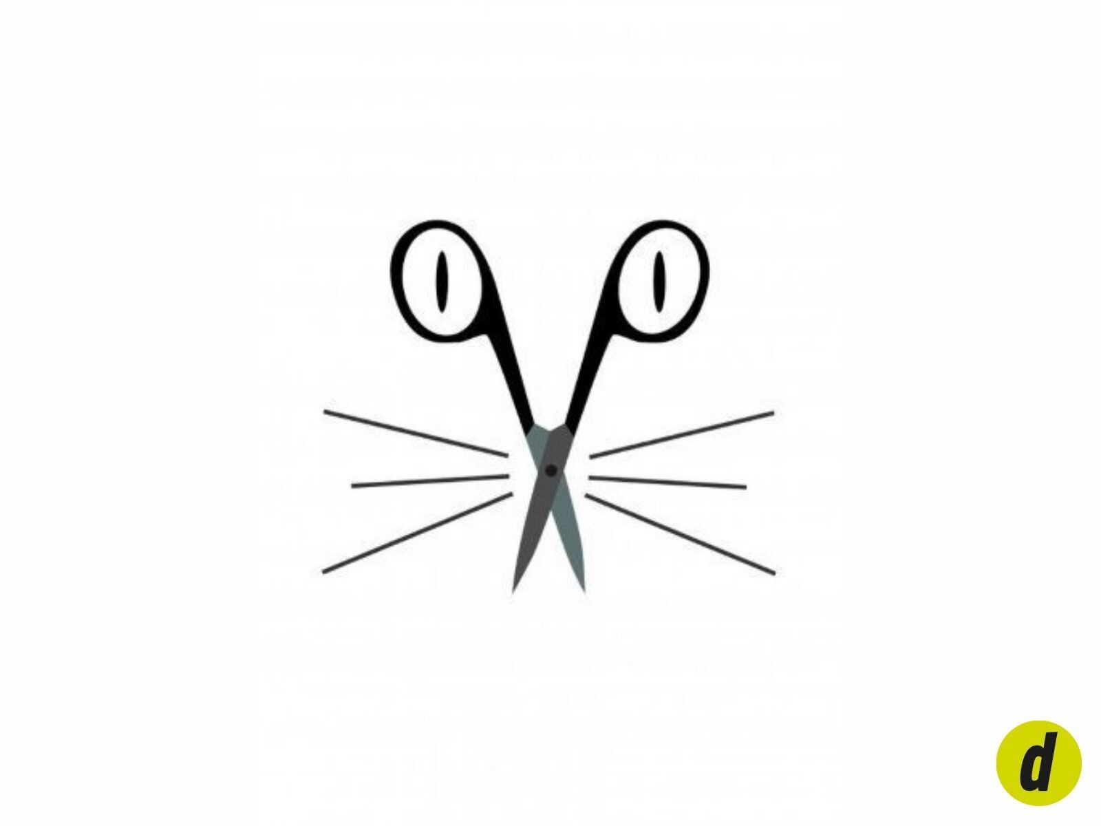 TEST VISUAL | ¿Visualizaste una tijera o la cara de un gato? (Foto: Pinterest)