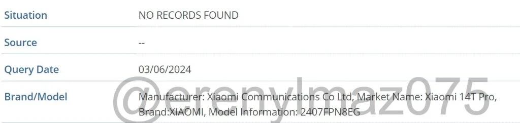 Base de datos de los próximos modelos de Xiaomi