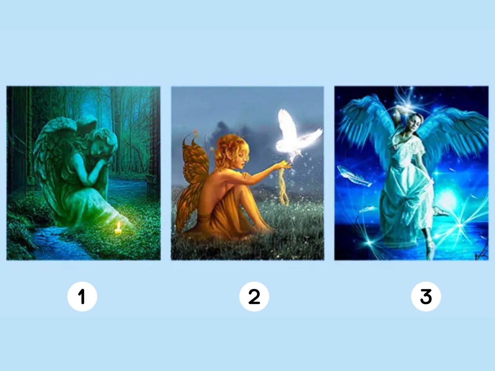 TEST VISUAL | Estas criaturas son consideradas en las religiones como mensajeras de Dios. (Foto: Namastest)