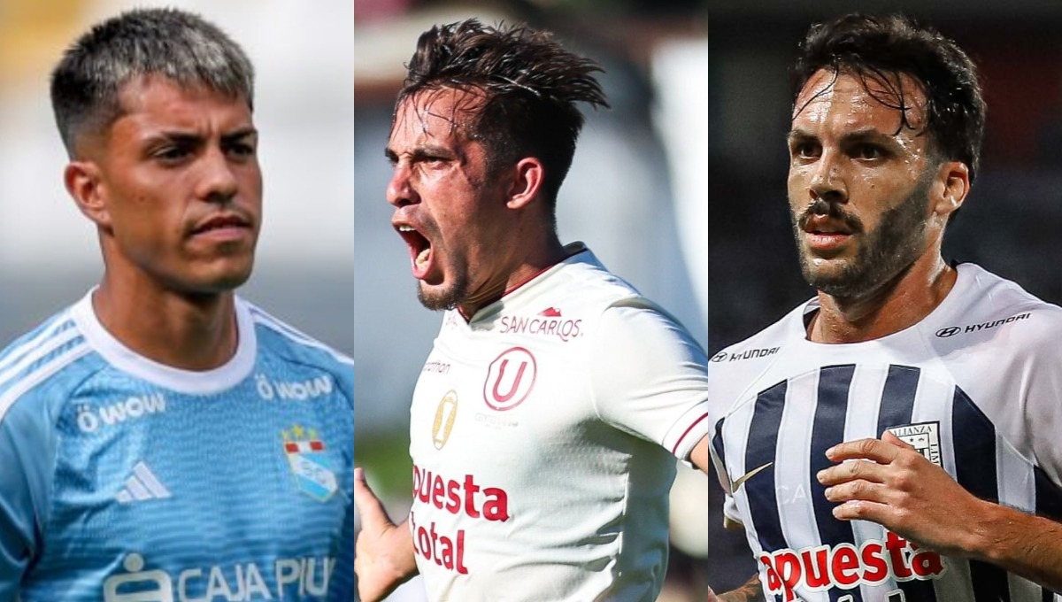 Sporting Cristal, Universitario y Alianza Lima están en la pelea por el Torneo Apertura 2024. (Foto: Composición Depor)