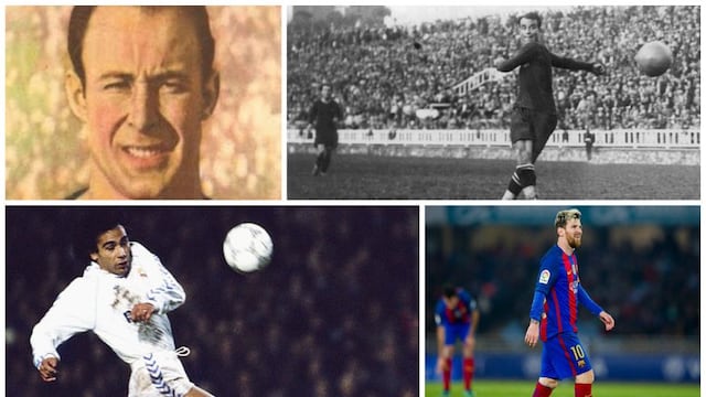 Barcelona-Real Madrid: los 10 máximos goleadores del clásico español
