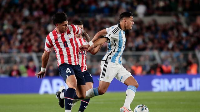¡Victoria ‘Albiceleste’! Argentina venció 1-0 a Paraguay, por las Eliminatorias 2026