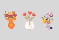 Elige uno de los floreros en esta imagen para descubrir tu nivel de romanticismo