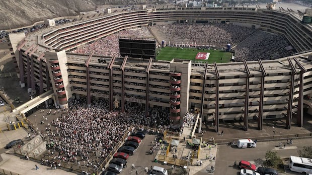 Estadio Monumental en Ate. (Foto: Leonardo Fernández / @photo.gec)