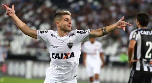 Tomás Andrade tuvo un paso destacado por Atlético Mineiro de Brasil. (Foto: AFP)