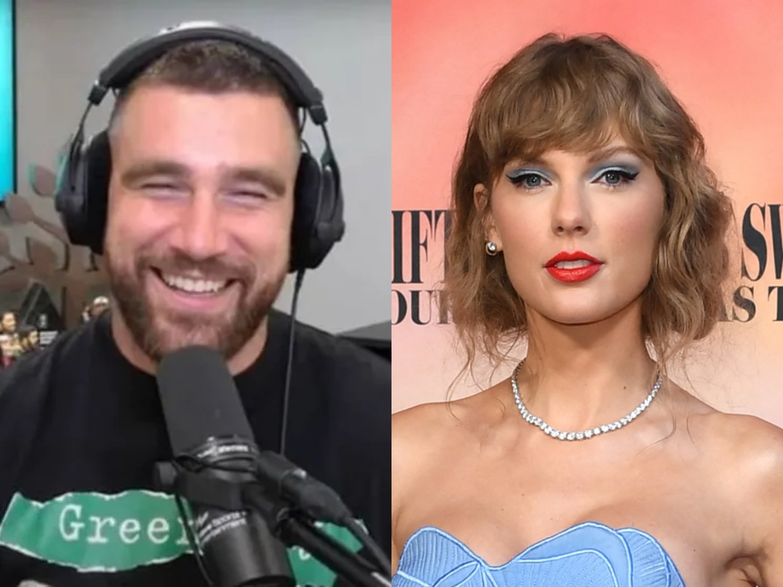 CELEBS | Taylor Swift habló por primera vez sobre su romance con Travis Kelce y desde cuándo empezaron a salir. (Foto: New Heights | AFP)