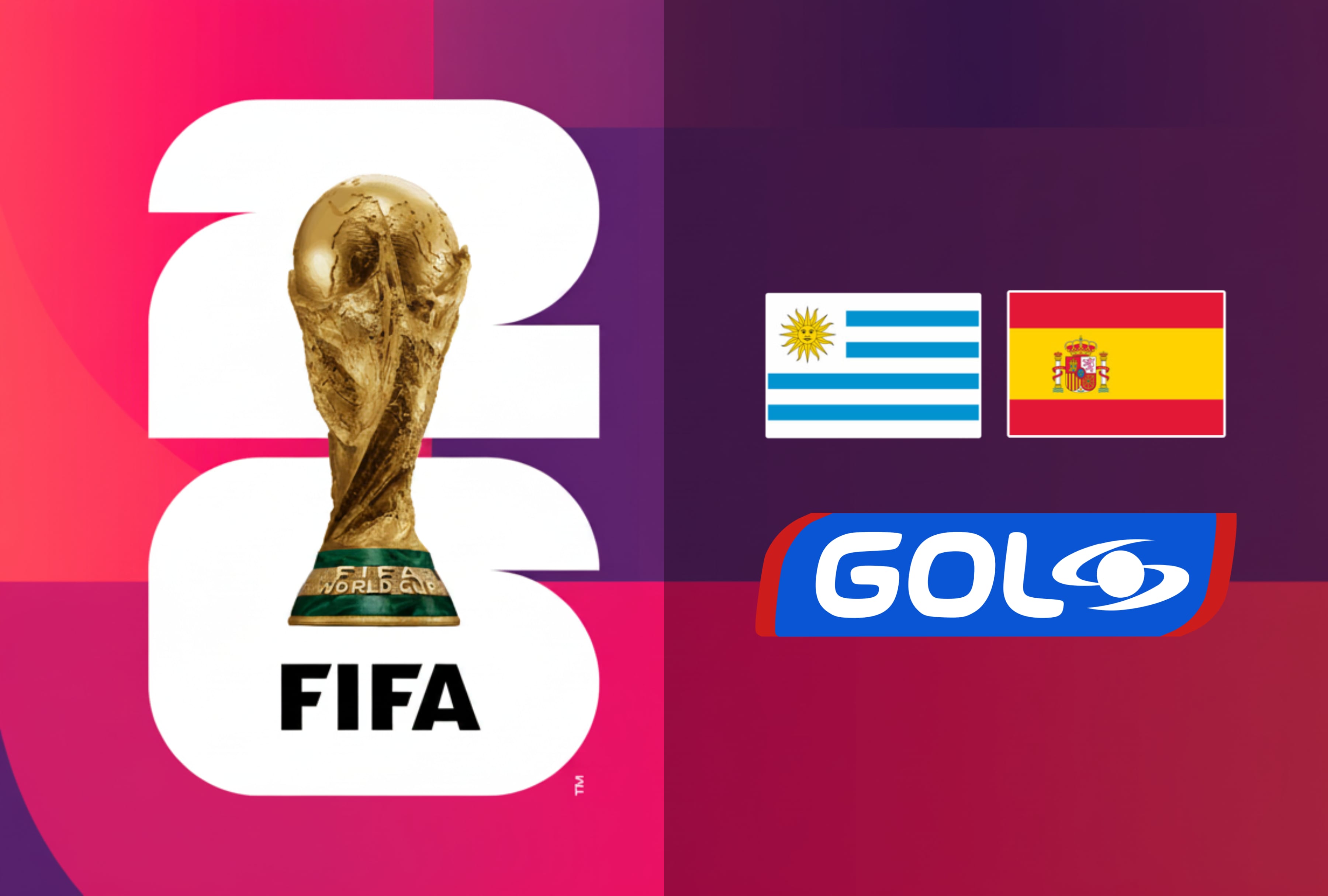 Cobertura especial para el territorio colombiano. Sintonice la señal de GOL Caracol en vivo gratis para saber dónde ver el partido Uruguay vs. España por televisión abierta nacional y la plataforma digital de fútbol online hoy. | Crédito: fifa.com / Composición Depor