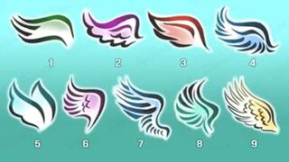 Mira la imagen, escoge un ala y descubrirás cómo eres realmente