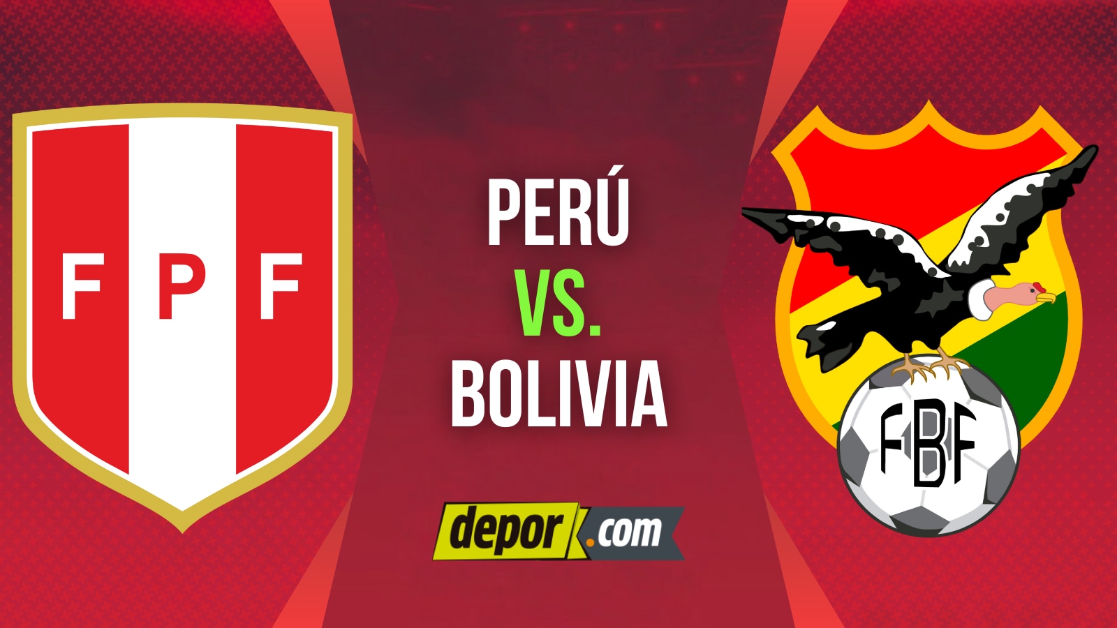 Perú vs. Bolivia en amistoso internacional en Chincha. (Diseño: Depor)