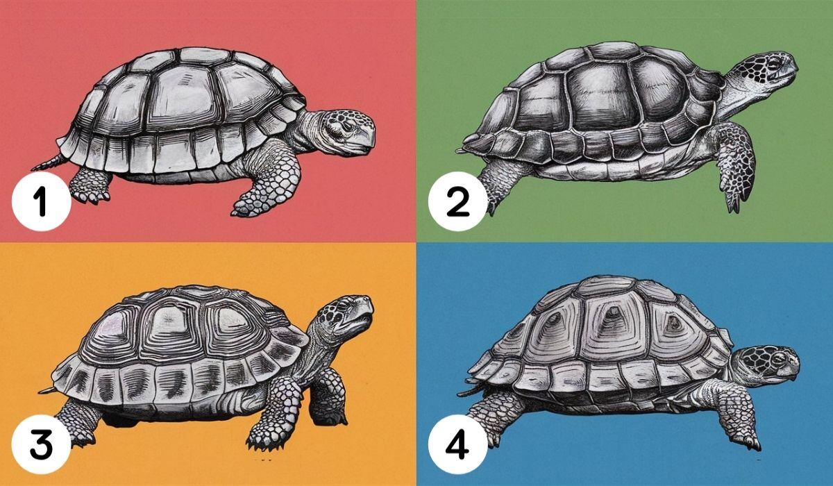 Escoge una de las tortugas en esta imagen para descubrir cuánta paciencia tienes (Foto: Depor).