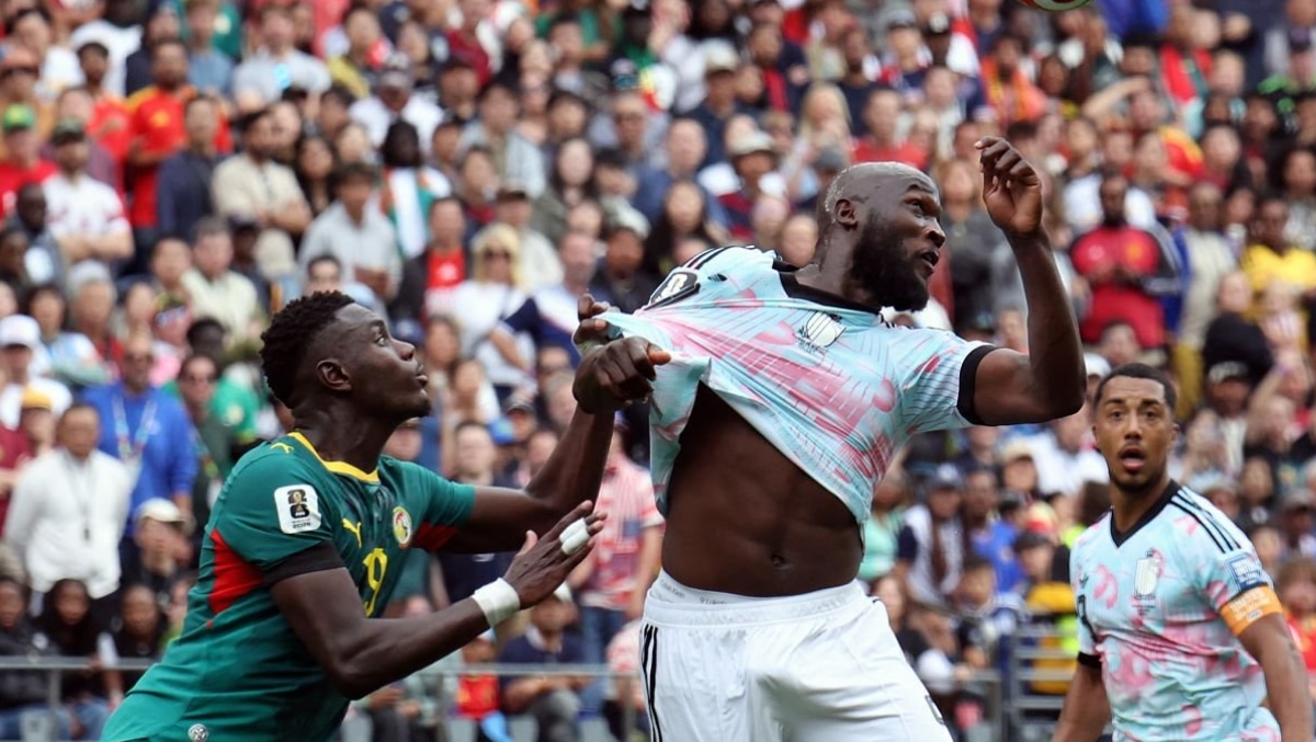 Bélgica vs. Senegal por la Copa del Mundo. (Foto: Getty Images)