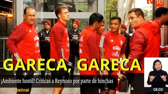 Hinchas de selección peruana corean nombre de Ricardo Gareca al ver a Juan Reynoso