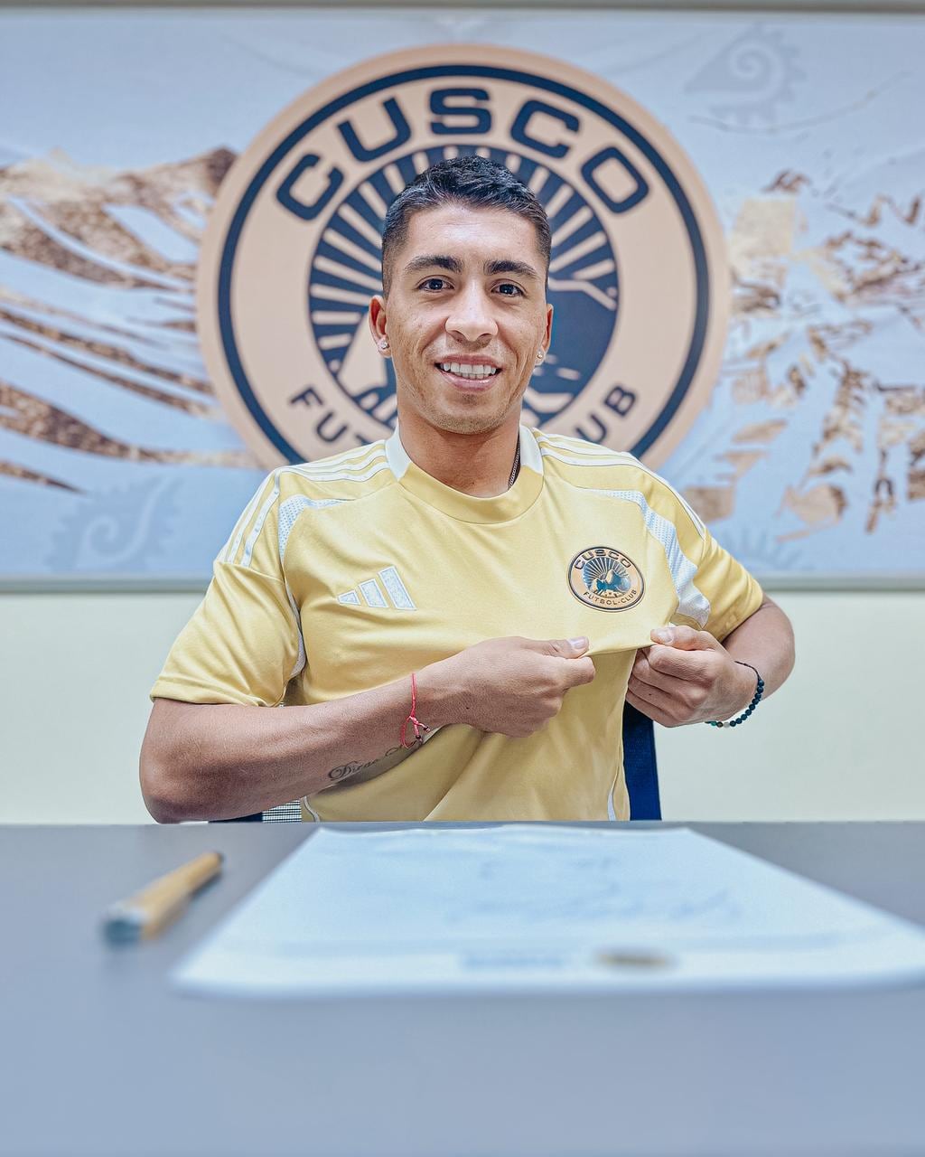Diego Soto jugará en Cusco FC en la temporada 2026. (Foto: Cusco FC)
