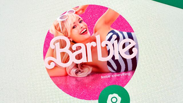 Así puedes tener tu foto de perfil de WhatsApp con el filtro de Barbie