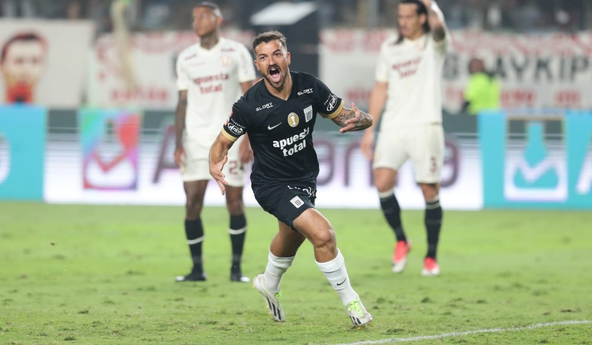 Gabriel Costa marcó el 1-1 en Alianza Lima vs. Universitario. (Foto: Jesús Saucedo / GEC)