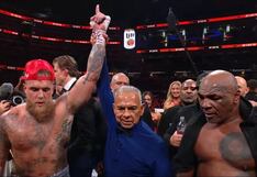 ¡Por decisión unánime! Jake Paul derrotó a Mike Tyson por 74-78 en la pelea de boxeo del año