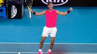 ¡En un partidazo! Rafael Nadal venció al local Nick Kyrgios y avanzó a los cuartos de final del Australian Open 2020