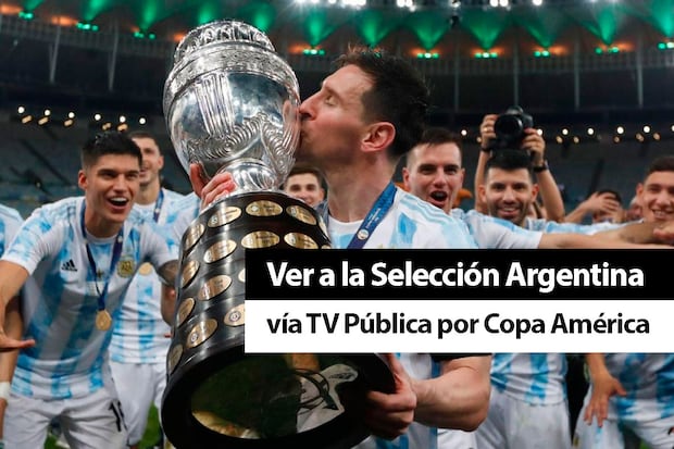 TV Pública transmitirá los 3 partidos de Argentina por fase de grupos de la Copa América 2024. (Foto: AFP/Composición Mix)