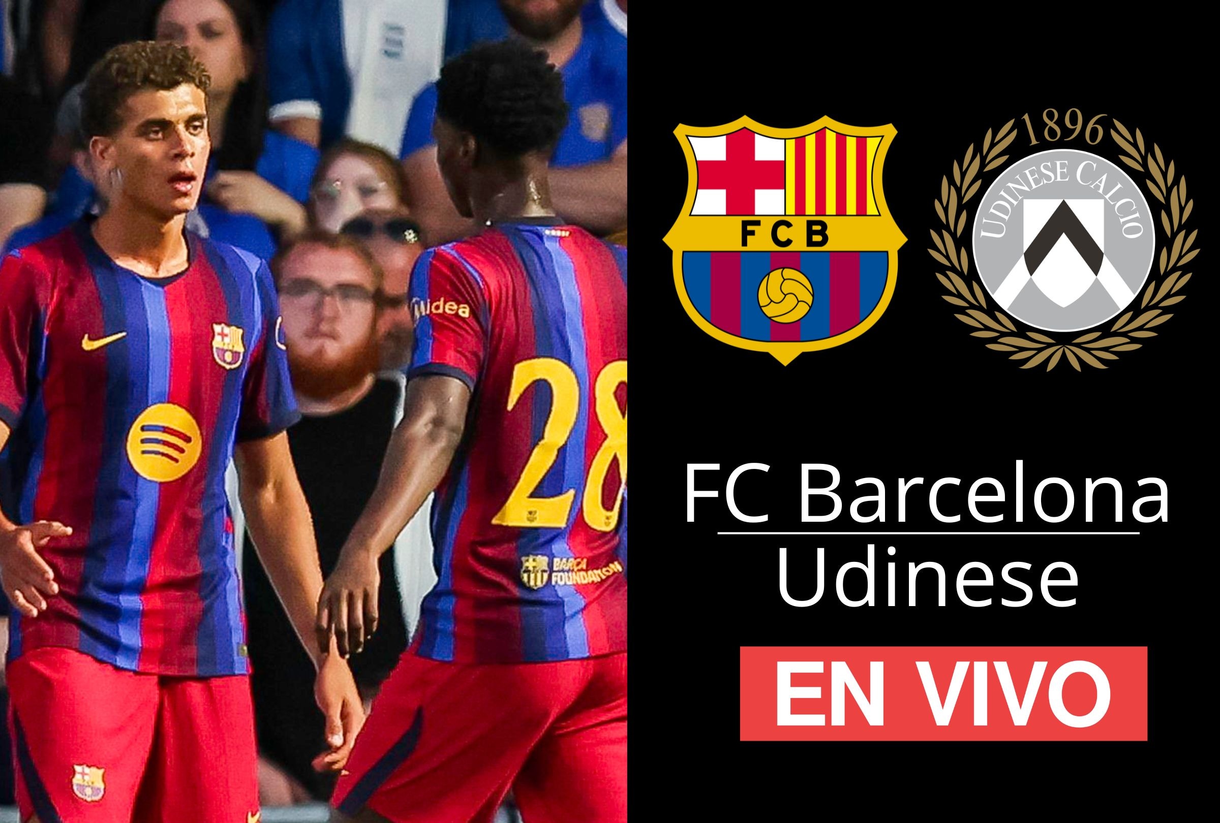 Conoce a qué hora, canales de TV y dónde ver el partido FC Barcelona vs. Udinese hoy sábado 8 de agosto. (Foto: Composición Mag)