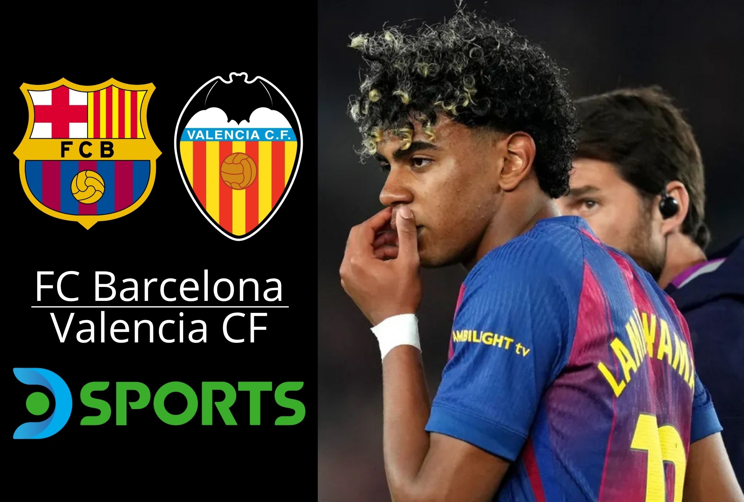 DirecTV Sports transmite el partido FC Barcelona vs. Valencia CF EN VIVO por TV y Streaming Online este domingo 6 de septiembre, válido por la jornada 4 de LaLiga. (Foto: Composición Depor)