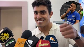 Alfonso Barco llegó a Ecuador para firmar por Emelec y habló de Christian Cueva