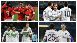 Champions League: los clasificados a cuartos de final hasta el momento