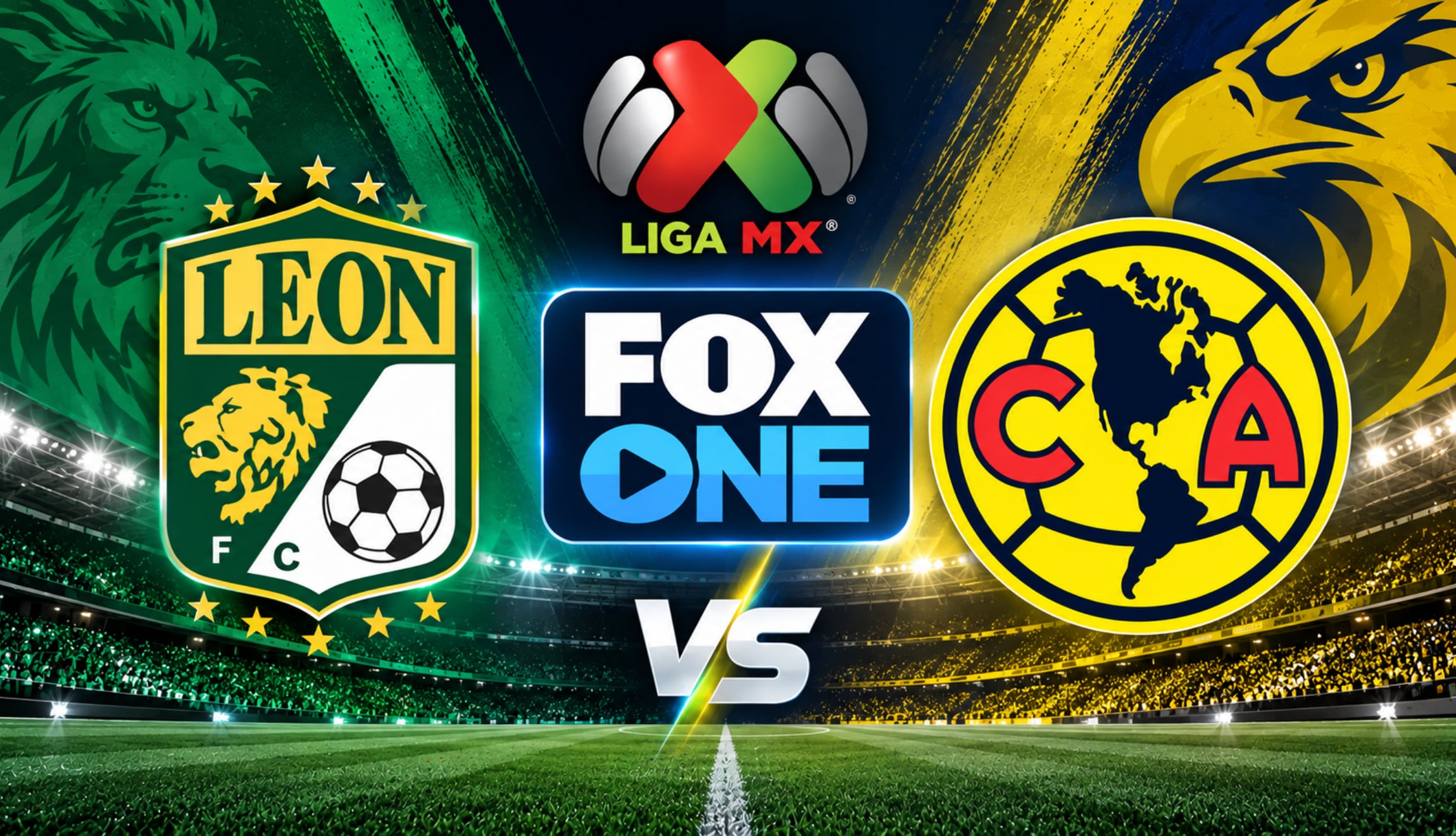 ⚽ FOX One EN VIVO — ver partido León vs. Club América EN DIRECTO por Streaming TV y Online