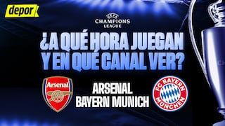 Arsenal vs. Bayern Munich: en qué canal de TV y a qué hora juegan