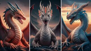 Escoge uno de los dragones en la ilustración para conocer qué tanto confías en ti