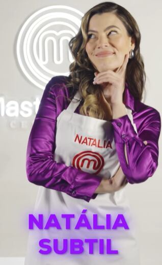 Natália Subtil también formará parte del reality (Foto:MasterChefCelebrity / Instagram)