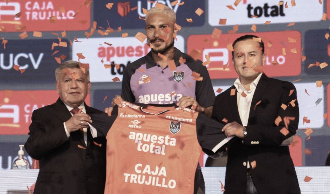 Paolo Guerrero presentado en la UCV | Foto: UCV