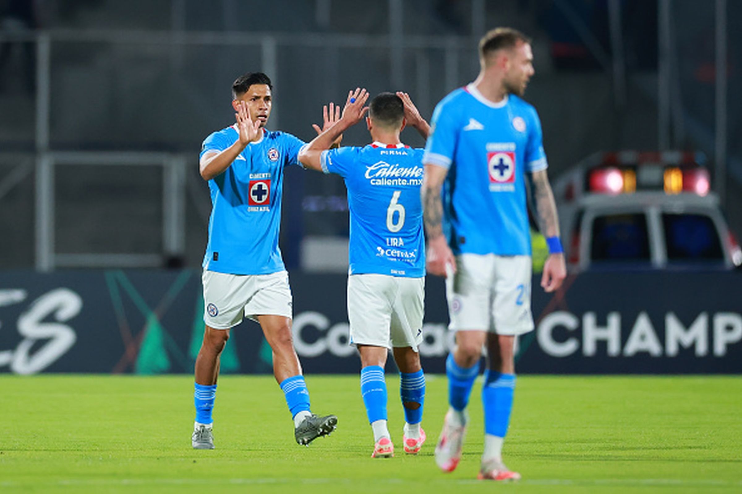 Cruz Azul venció a América por la vuelta de cuartos de final de la Concachampions. (Foto: Getty Images)