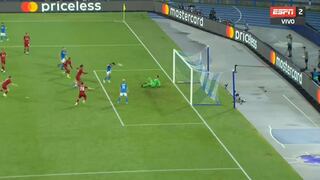 ¡Goool del 'Chucky' Lozano a Liverpool!... pero el árbitro lo anula y San Paolo enfurece [VIDEO]