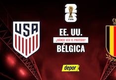 Transmisión, Estados Unidos vs. Bélgica EN VIVO: dónde ver por internet gratis DIRECTV y DGO