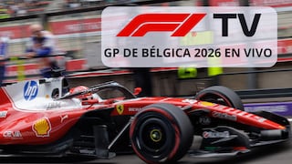 F1 TV transmitió la carrera F1 del GP de Bélgica 2026 en EE.UU. y México