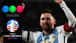 Telefe televisó el partido Argentina 2-0 Canadá por Copa América (20/06/2024)