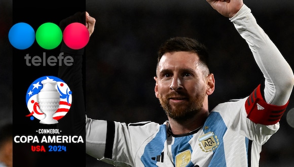 TELEFE ofreció la cobertura oficial del partido Argentina vs. Canadá por la inauguración de la Copa América 2024. (Foto: AFP)