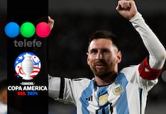 Telefe televisó el partido Argentina 2-0 Canadá por Copa América (20/06/2024)