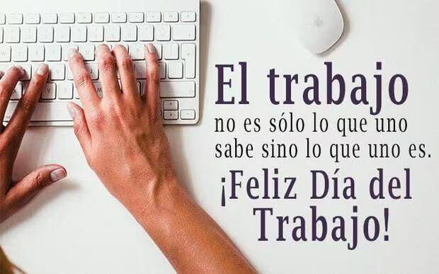 Imágenes para compartir por el Día del Trabajo en tus redes sociales. (Foto: Internet).