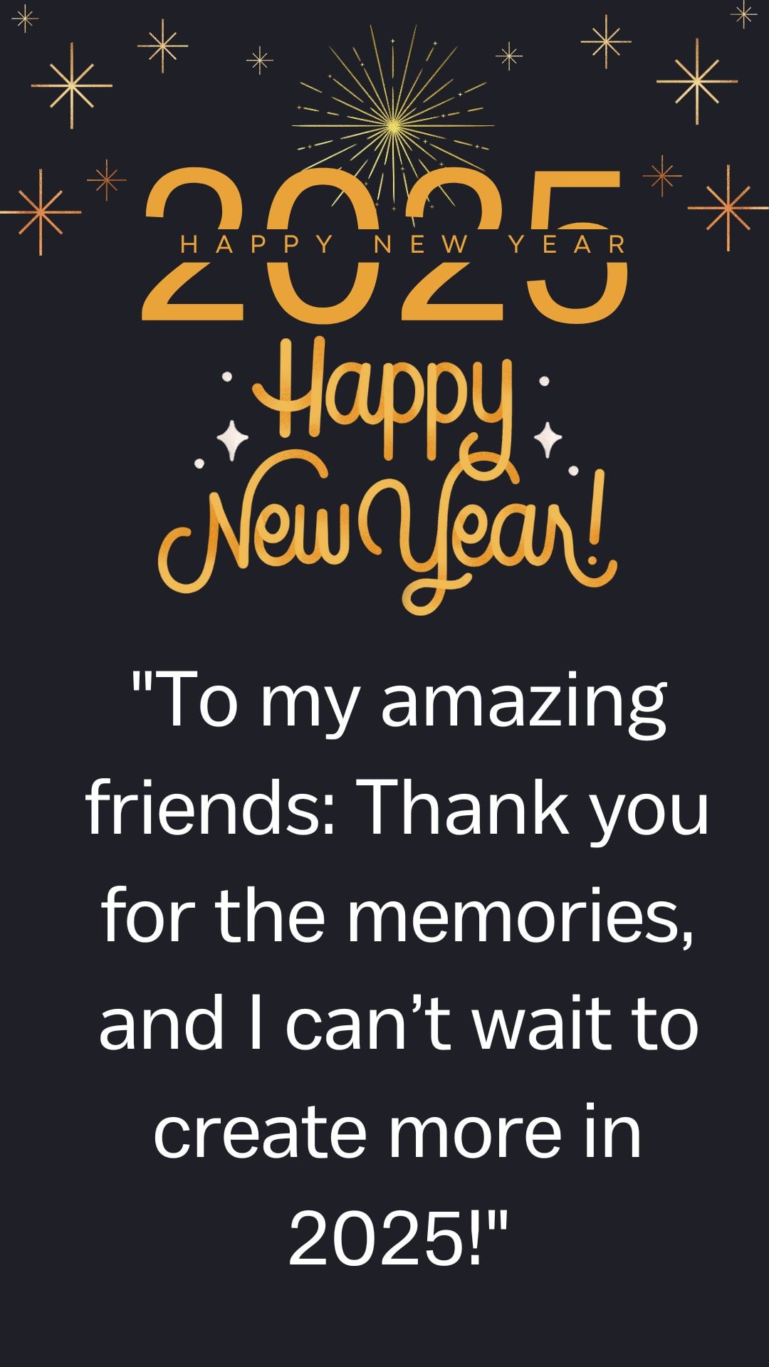 Happy New Year 2025 Advance Wishes Images, Status, Quotes, Wallpapers, Whatsapp Messages, Photos, Pics: Find the perfect greetings to share with loved ones. Celebrate the new year with joy and happiness (Photo: Canva.com)