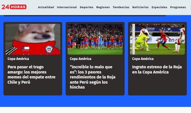 La reacción de la prensa mundial tras el empate entre las selecciones de Perú y Chile.